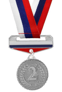 Медаль 156 2 место (серебро), (3689186)