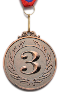 Медаль Е05-3, 3 место. Диаметр 6,5 см