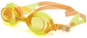 Очки для плавания ATEMI S305 дет,PVC/силикон (жёлт/оранж)