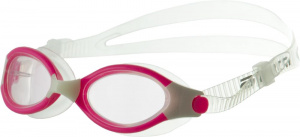Очки для плавания ATEMI B503, силикон (роз/бел)
