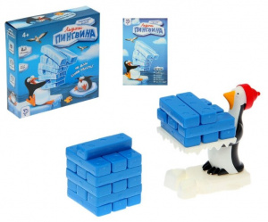 Игра ПАДАЮЩАЯ БАШНЯ "Льдины пингвина" игра для детей и взрослых
