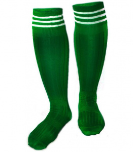 Гетры футбольные SPRINTER 9002, р.40-43, зеленые (12952)