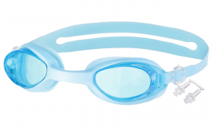 Очки для плавания ONLYTOP, взрослые + беруши (2267512)