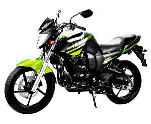 Мотоцикл Motoland BANDIT 300 черный/зеленый