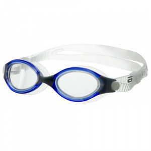 Очки для плавания ATEMI B502 силикон (син/сер)