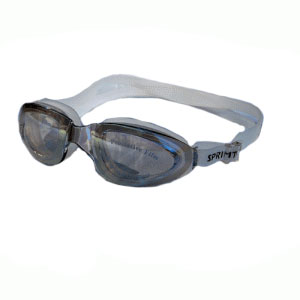 Очки для плавания SPRINTER MC800  защита от UV-лучей, силикон, с антифогом, беруши в комплекте