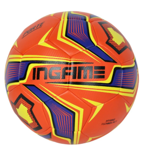 Мяч ф/б INGAME PORTE hybrid technology, р.5 оранжевый/синий (IFB-226)
