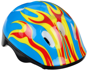 Шлем защитный ONLYTOP OT-H6  детский, обхват 52-54 см, цвет синий (134250)