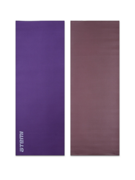 Коврик для йоги ATEMI AYM01DB, ПВХ (173x61x0,6см) фиолетовый