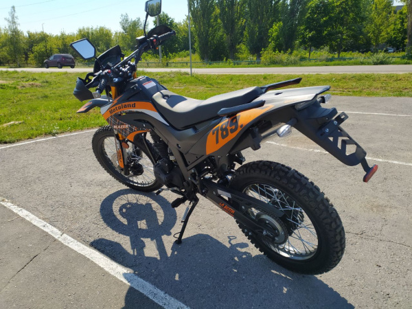 Мотоцикл Motoland BLAZER (XF250-B) (169FMM) черный/оранжевый*5