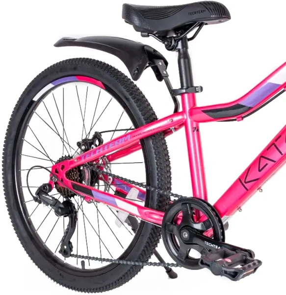 Велосипед TECH TEAM 22" KATALINA (7 ск., рост 12", хард) розовый