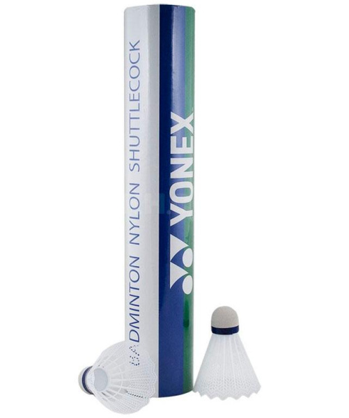 Воланы пластиковые YONEX GR 101, белые (в тубе, 12шт) (01024)