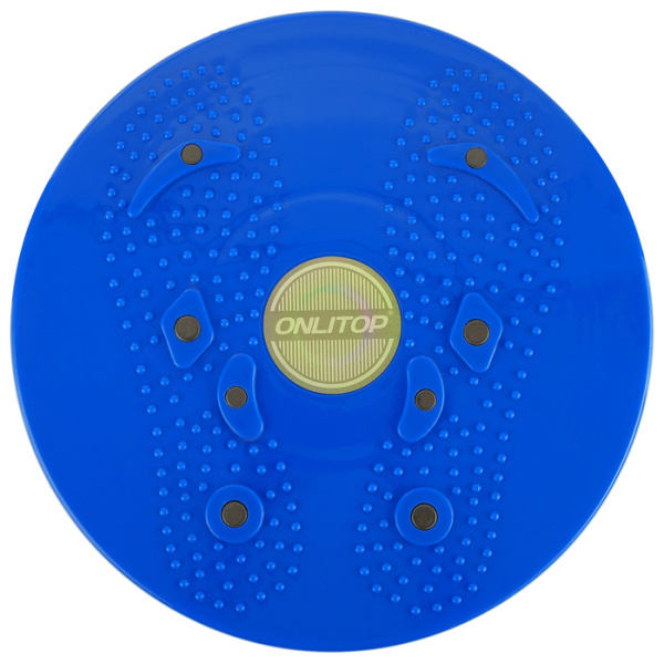 Гимнастический диск здоровья ONLYTOP, 25см, с магнитными вставками (415828)