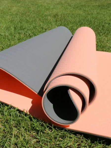 Коврик для йоги ESPADO TPE ES9031 (173х61х0,6) розовый