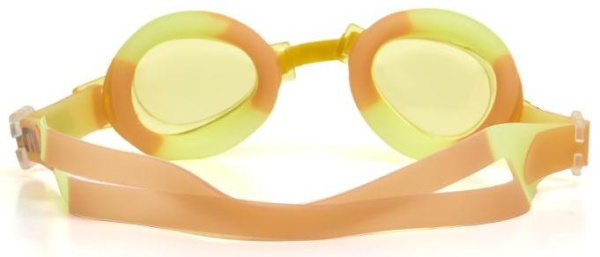 Очки для плавания ATEMI S305 дет,PVC/силикон (жёлт/оранж)