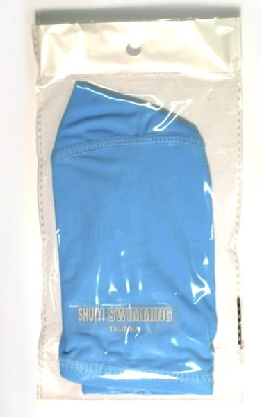 Шапочка для плавания SHUIYI AL-1117-Ц тканевая (голубой)