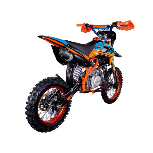 Питбайк KAYO EVOLUTION YX140EM 17/14 KRZ (механ. сцепл., эл.стартер)