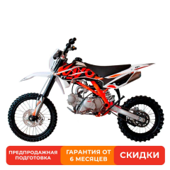 Питбайк KAYO BASIC K125EA 17/14 KRZ (п/автомат, эл.стартер)