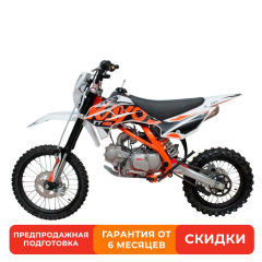 Питбайк KAYO BASIC K125EM 17/14 KRZ (механ., эл.стартер)