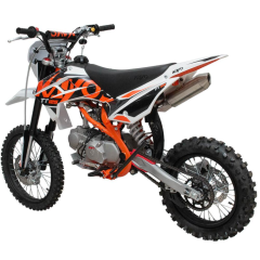 Питбайк KAYO BASIC K125EM 17/14 KRZ (механ., эл.стартер)