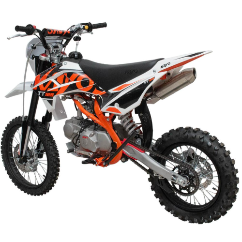 Питбайк KAYO BASIC K125EM 17/14 KRZ (механ., эл.стартер)
