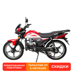 Мопед Motoland Альфа RT 11 (LM48-B) красный/белый*1