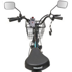 Электровелосипед Minako V8 Pro Черный