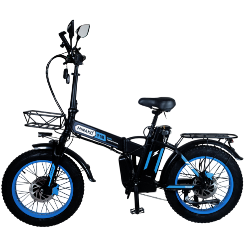 Электровелосипед Minako F10 Dual Синий