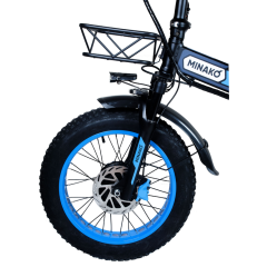 Электровелосипед Minako F10 Dual Синий