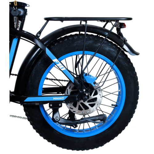 Электровелосипед Minako F10 Dual Синий
