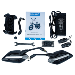 Электровелосипед Minako F10 Dual Синий