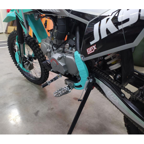 Питбайк Motoland JKS125 E, 19/16 голубой/черный