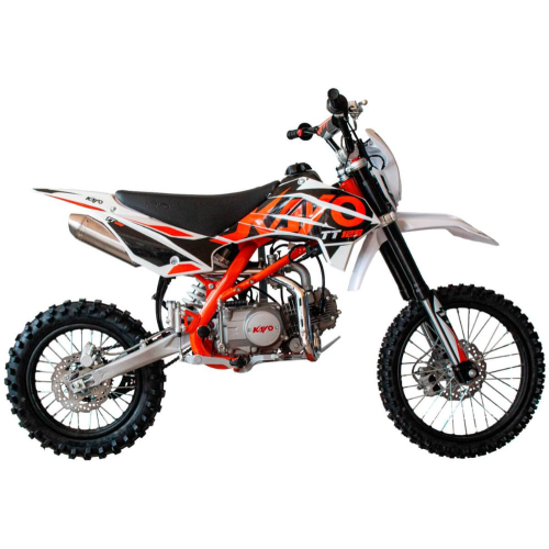 Питбайк KAYO BASIC K125EA 17/14 KRZ (п/автомат, эл.стартер)