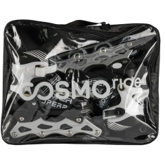 Коньки роликовые COSMORIDE AQUA 35-38 белый/черный