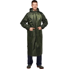 Дождевик ТАЙФУН ПВХ , р.52-54, рост 170-176, цв. зеленый