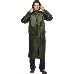 Дождевик ТАЙФУН ПВХ , р.52-54, рост 170-176, цв. зеленый