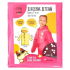 Дождевик FUNNY TOYS детский со светоотражающими элементами, цв. розовый, рост 120-160 см (7732502)