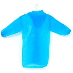 Дождевик FUNNY TOYS детский со светоотражающими элементами, цв. синий, рост 120-160 см (7732503)