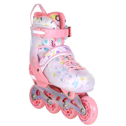 Коньки роликовые COSMORIDE MIXXIE 35-38 розовый