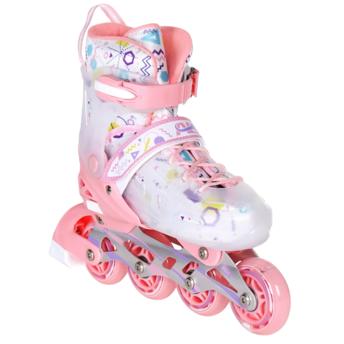 Коньки роликовые COSMORIDE MIXXIE 35-38 розовый