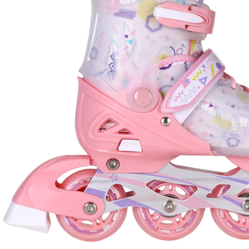 Коньки роликовые COSMORIDE MIXXIE 35-38 розовый
