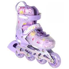 Коньки роликовые COSMORIDE MIXXIE 35-38 фиолетовый