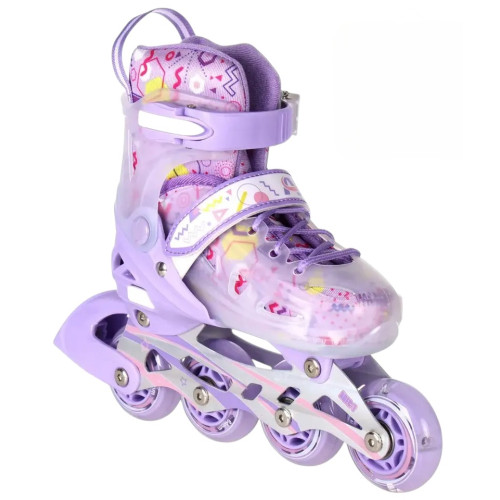 Коньки роликовые COSMORIDE MIXXIE 35-38 фиолетовый