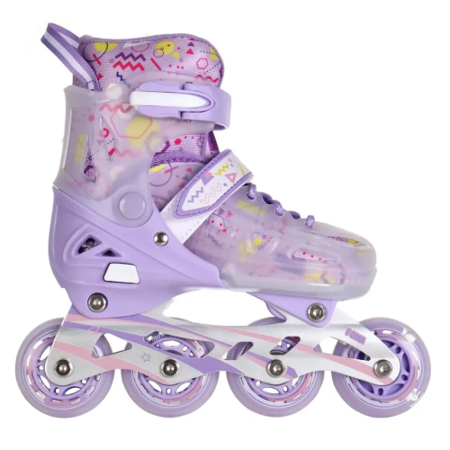 Коньки роликовые COSMORIDE MIXXIE 35-38 фиолетовый