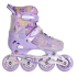 Коньки роликовые COSMORIDE MIXXIE 35-38 фиолетовый