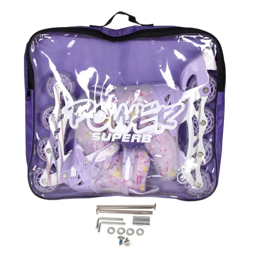 Коньки роликовые COSMORIDE MIXXIE 35-38 фиолетовый