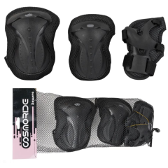 Защита роликовая детская PTCR25PK  черный р.M