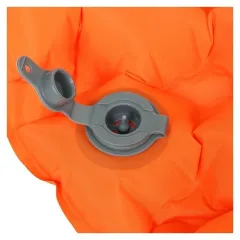 Коврик туристический MACLAY надувной 190х58х5 см, цв. оранжевый (7688628)