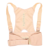 Массажер-фиксатор для осанки и поясницы ONLITOP, размер 2XL-3XL, на фастексах, цвет бежевый (5152656)