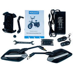 Электровелосипед Minako F10 Dual Желтый